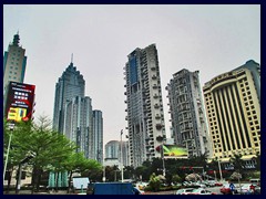 Skyline of Luohu district.